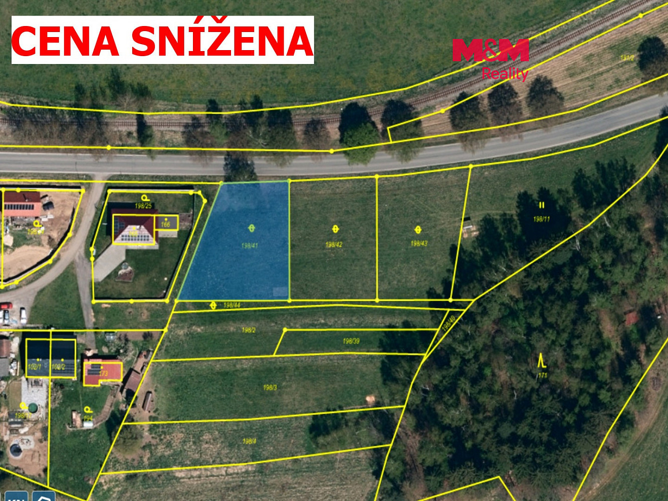 Prodej stavebního pozemku 1 118 m²