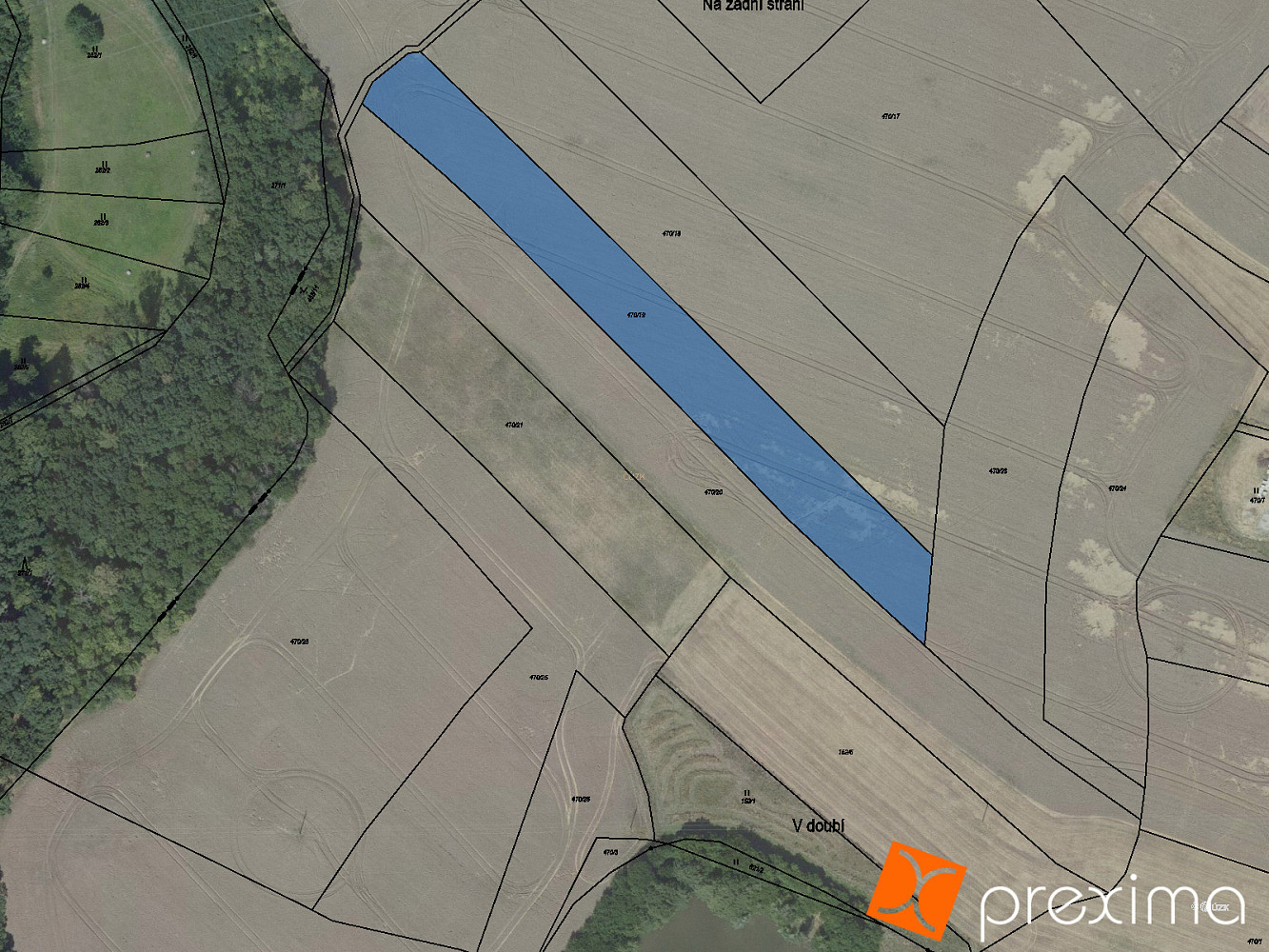 Prodej komerčního pozemku 359 m²