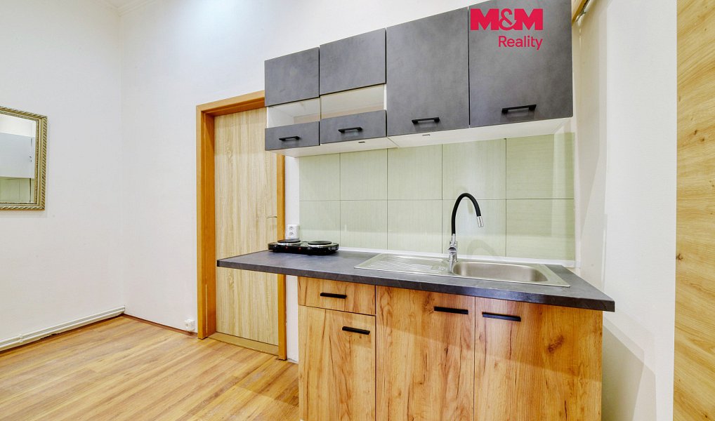 Pronájem bytu 1+kk, 30 m², Cheb, Františkovy Lázně