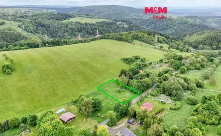Prodej stavebního pozemku 2 061 m², Výsluní - Volyně, okres Chomutov