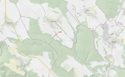 Dražba lesa 486 m², Lukovany