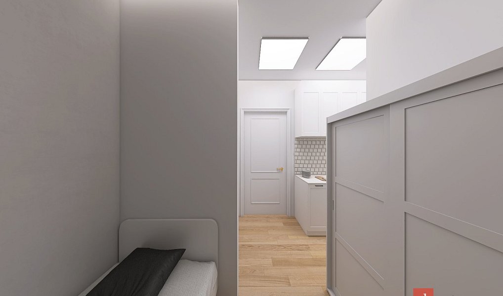 Prodej bytu 1+kk 39 m², Praha – náhled fotky 3