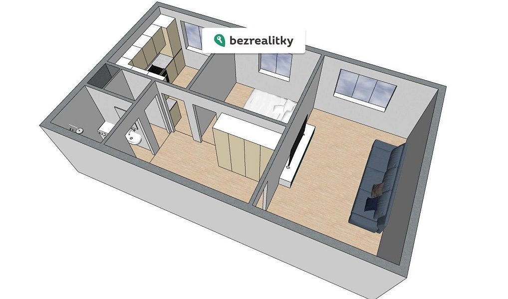 Prodej bytu 2+1 52 m², Praha – náhled fotky 8