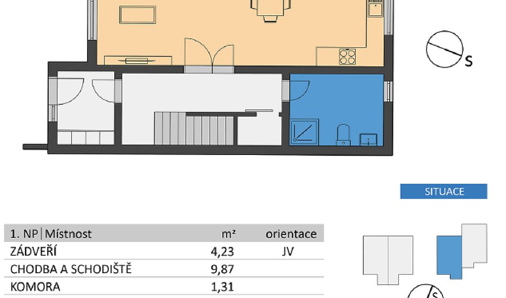 Prodej domu 110 m² s pozemkem 304 m², Březnice – náhled fotky 7