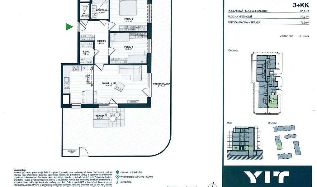 Prodej bytu 3+1 80 m², Praha – náhled fotky 10