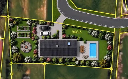 Prodej stavebního pozemku 880 m², Dříteč, okres Pardubice