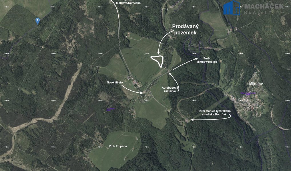 Prodej louky 18 118 m², Moldava – náhled fotky 2