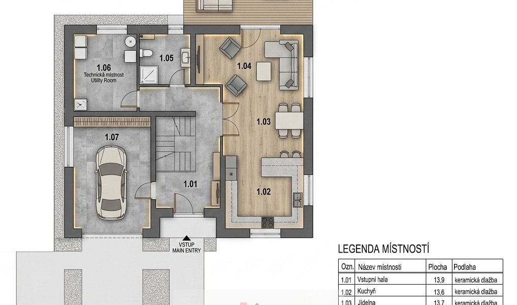Prodej domu 190 m² s pozemkem 842 m², Polerady – náhled fotky 15