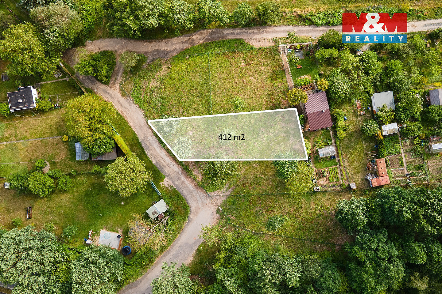 Prodej zahrady 412 m² – fotografie 2