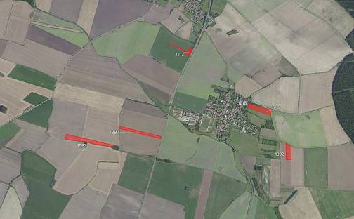 Prodej pole 39 068 m², Velenice, okres Nymburk