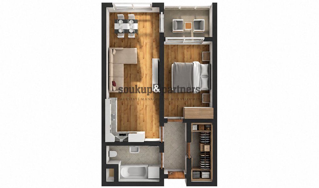 Prodej bytu 2+kk 56 m², Praha – náhled fotky 18