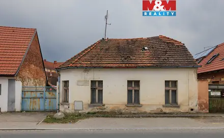 Prodej domu 70 m² s pozemkem 340 m², tř. 1. máje, Dobřany, okres Plzeň-Jih