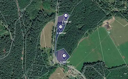 Prodej louky 12 674 m², Vimperk, okres Prachatice