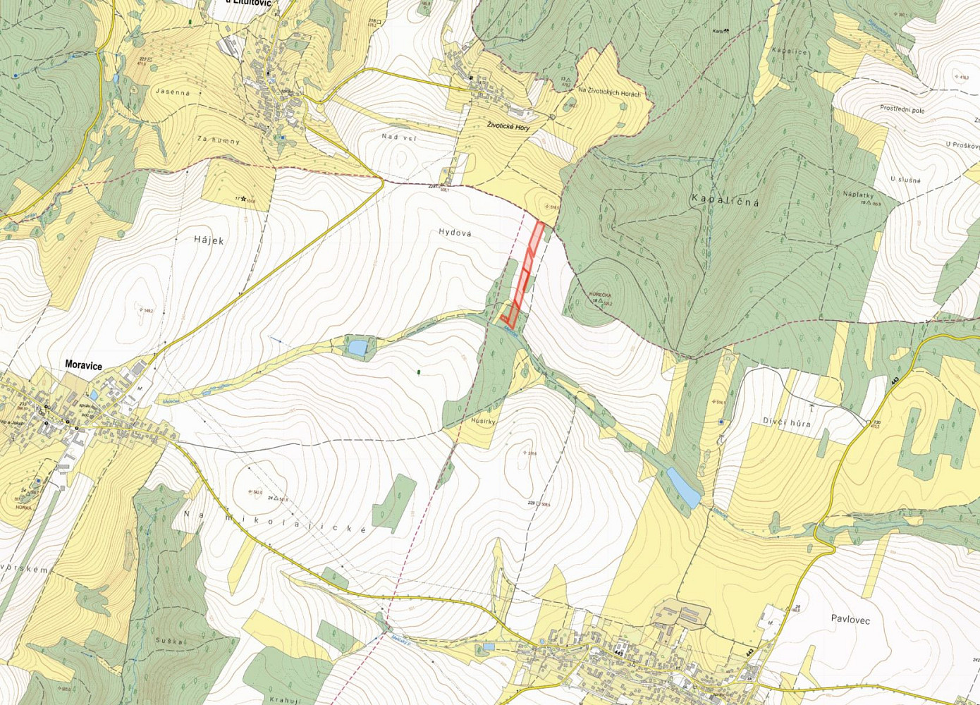 Prodej pole 17 735 m² — photo 2
