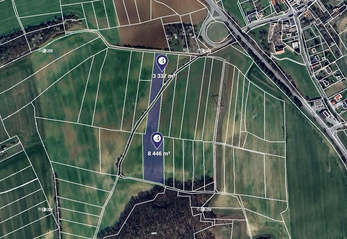 Prodej pole 11 783 m²