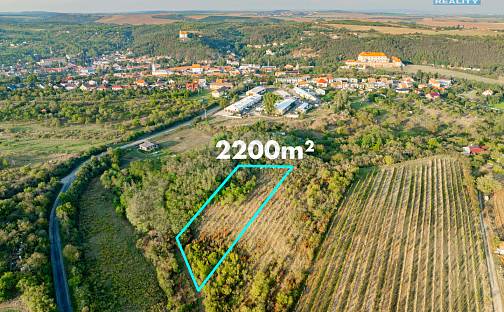 Prodej pole 2 200 m², Dolní Kounice, okres Brno-venkov