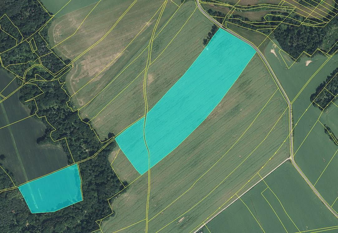 Prodej pole 96 487 m²