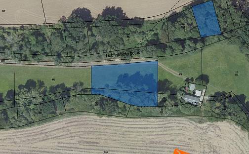 Prodej pozemku 615 m², Dobřejovice, okres Praha-východ