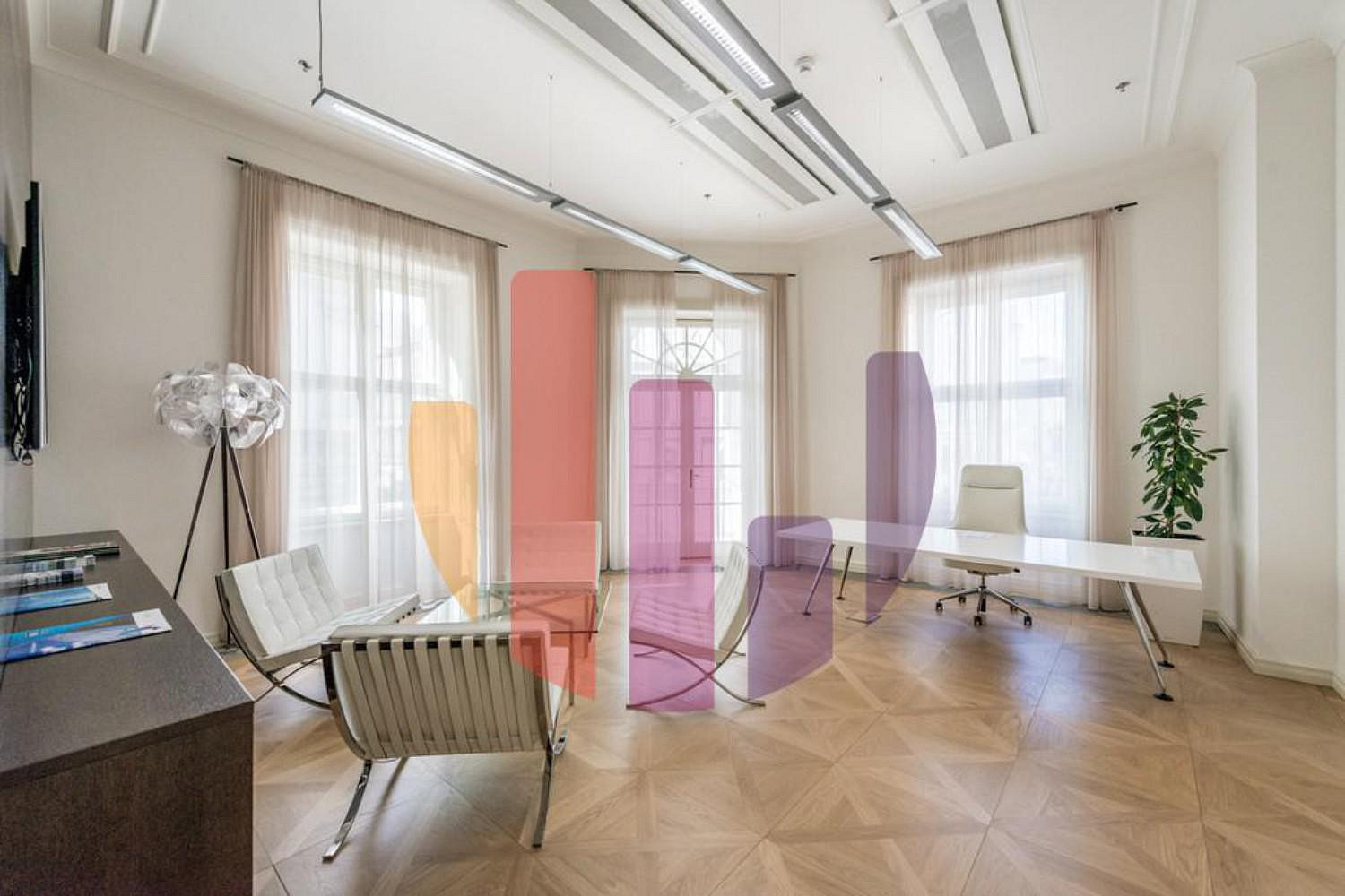 Kancelářské prostory, 344,00 m², Jindřišská, Myhive Jindřišská – pohled 3