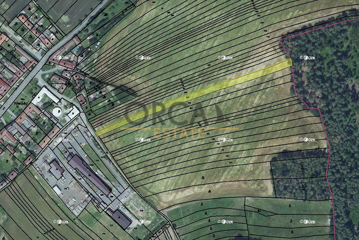 Prodej pole 2 887 m²
