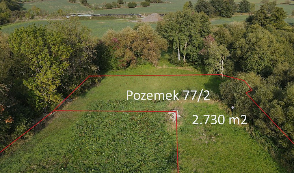 Prodej stavebního pozemku 2 730 m², Sedlec-Prčice – náhled fotky 3