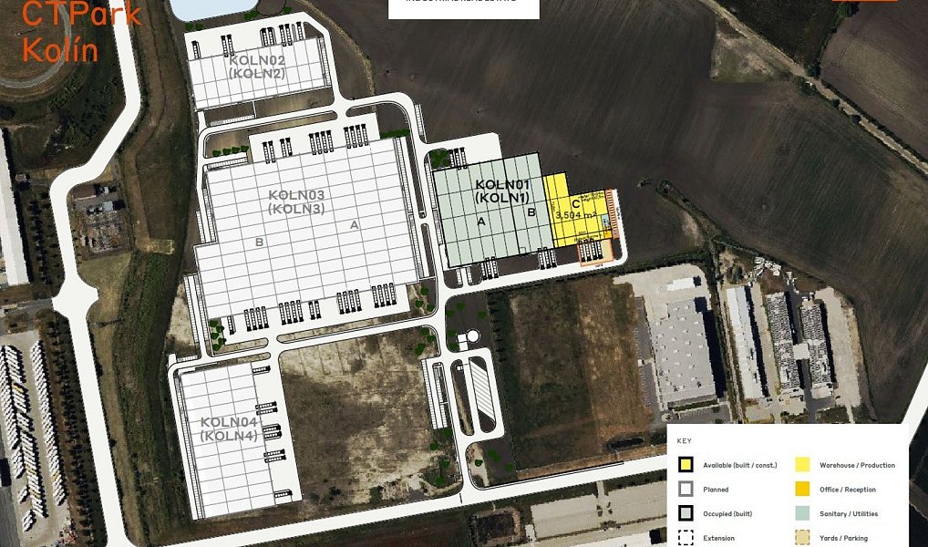 Pronájem výrobních prostor 3 504 m², Ovčáry – náhled fotky 13