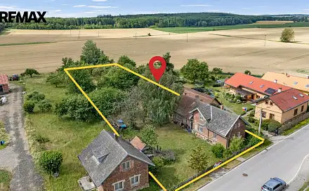 Prodej domu 105 m² s pozemkem 2 712 m², Butoves, okres Jičín