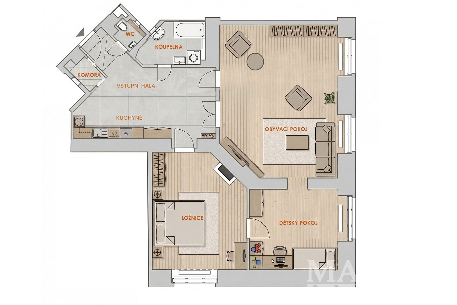 Prodej bytu 3+1 108 m² – fotografie 5