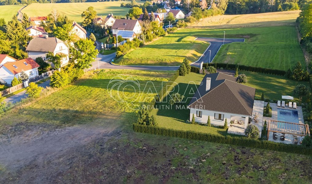 Prodej stavebního pozemku 959 m², Čisovice – náhled fotky 3