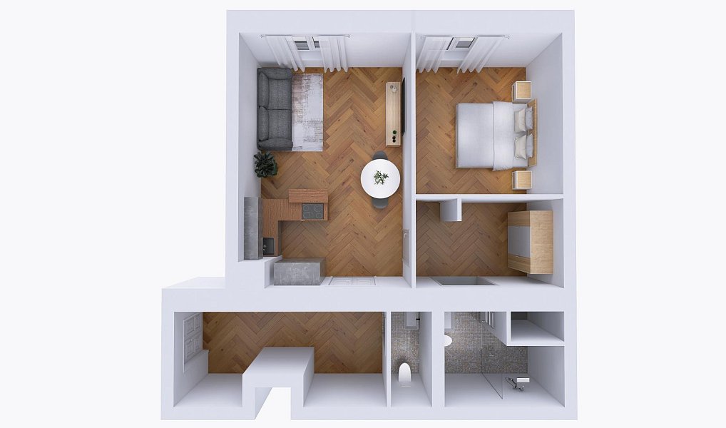 Pronájem bytu 2+kk 72 m², Praha – náhled fotky 14