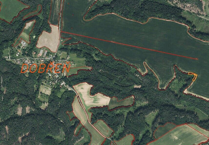 Prodej pole 1 584 m² – fotografie 2
