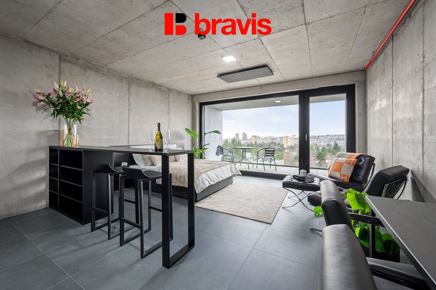 Pronájem bytu 1+kk 48 m² – fotografie 3