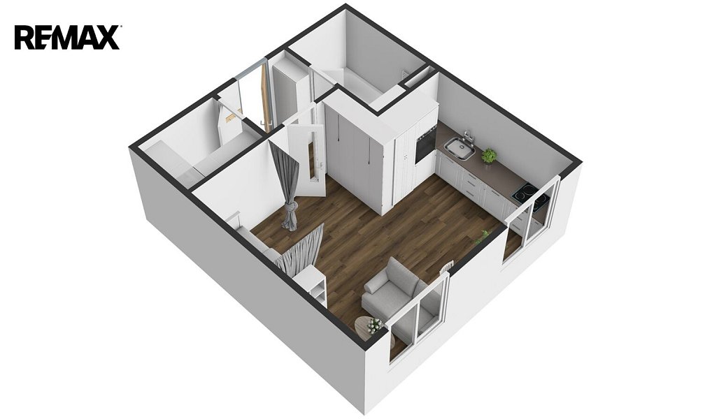 Pronájem bytu 1+kk 30 m², Klecany – náhled fotky 23