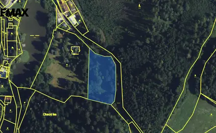 Prodej stavebního pozemku 3 780 m², Rozstání, okres Prostějov