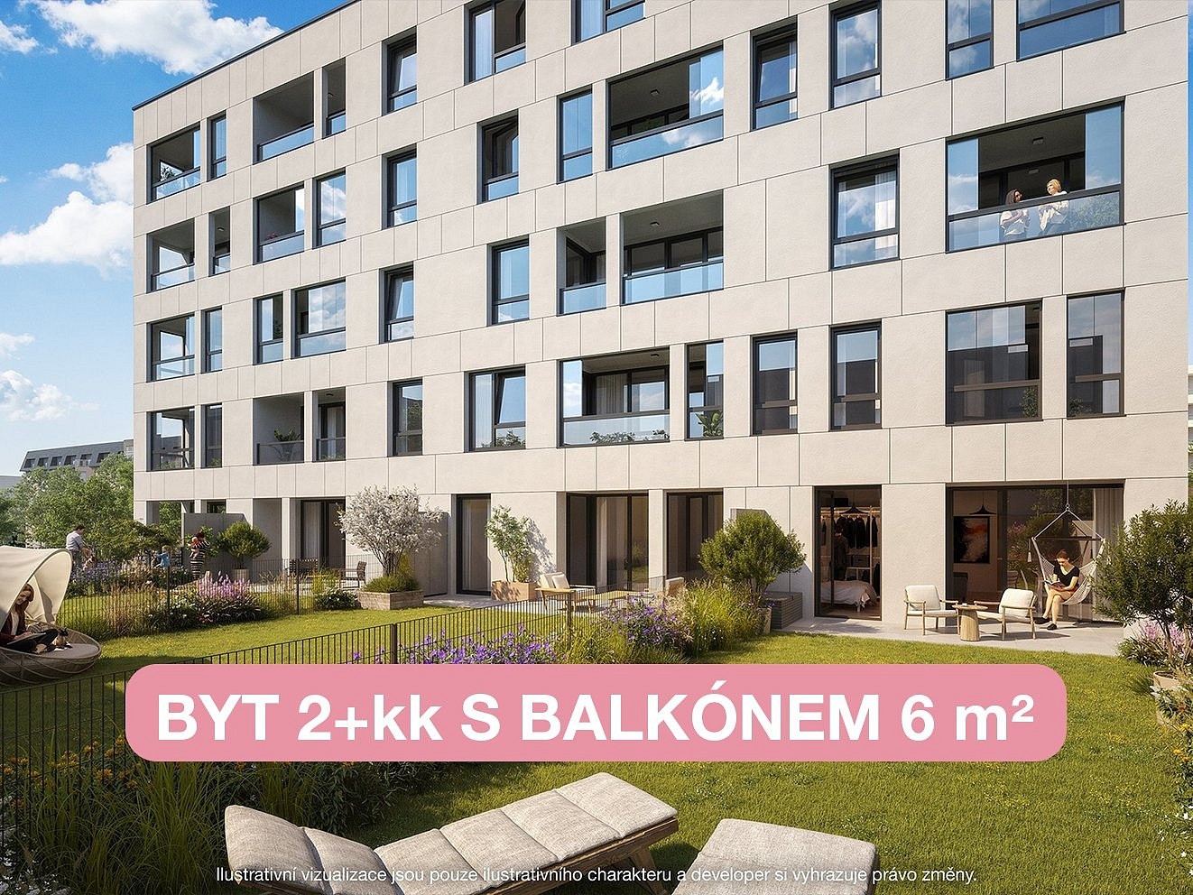 Prodej bytu 2+kk 44 m²