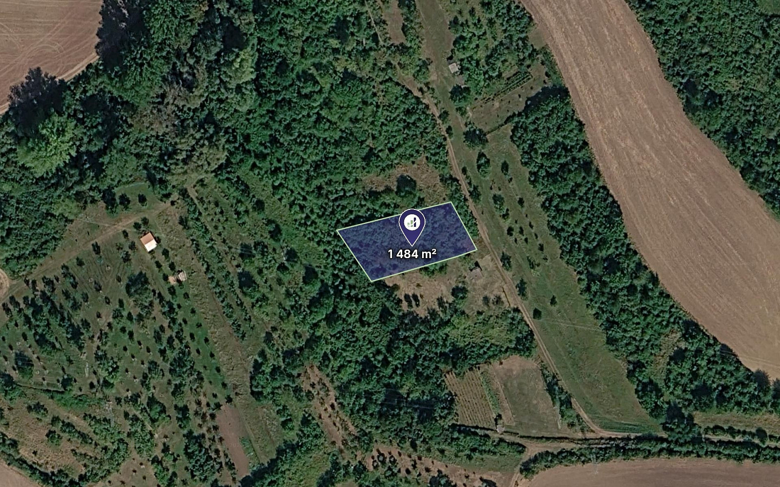 Prodej pole 1 484 m²