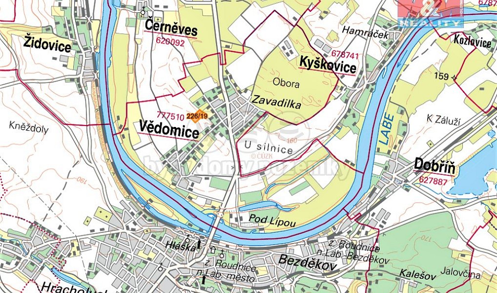 Prodej louky 14 460 m², Vědomice – náhled fotky 2