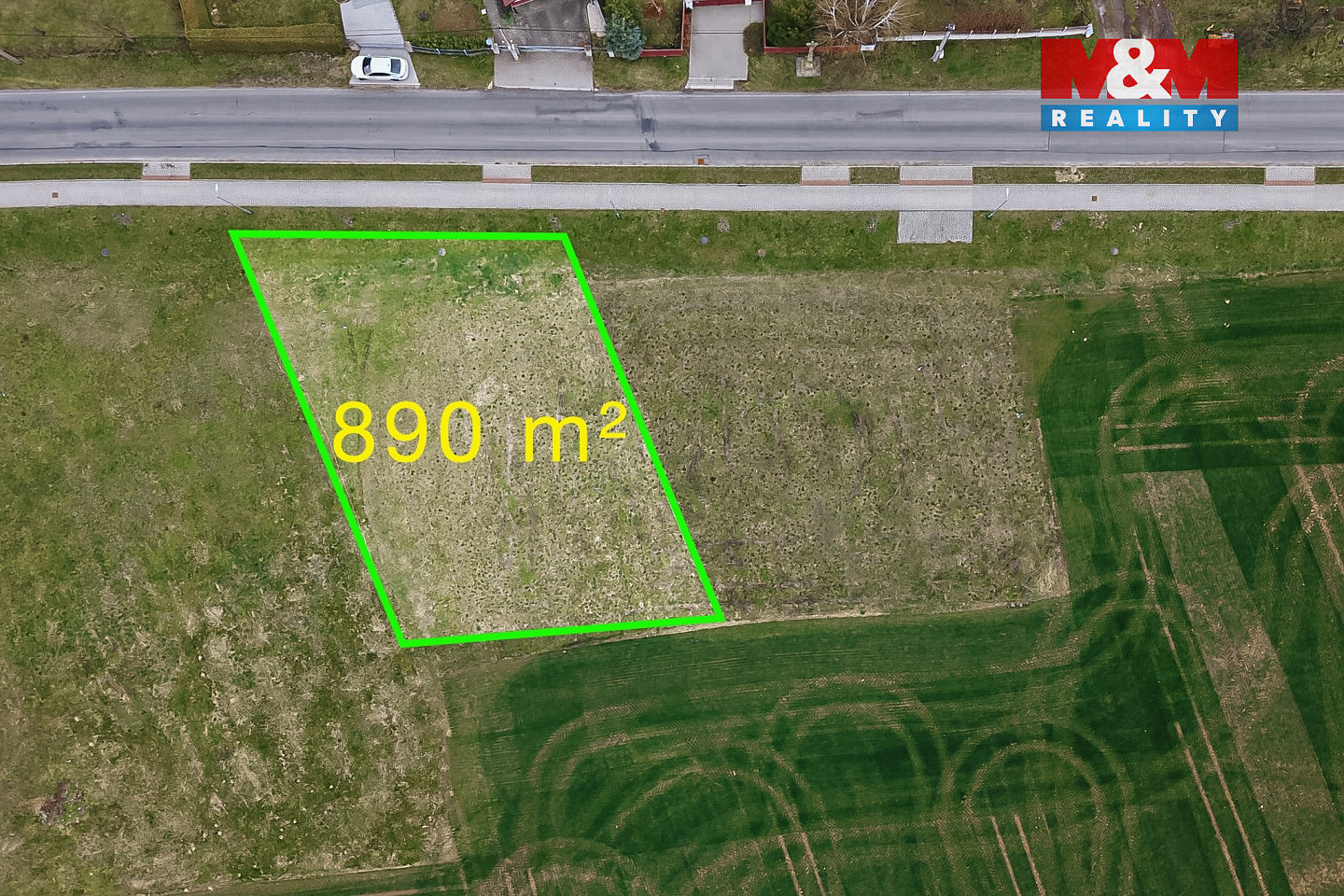 Prodej stavebního pozemku 890 m² — photo 2