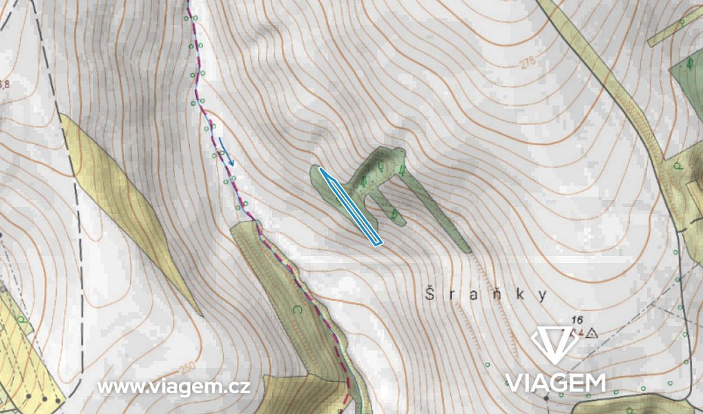 Prodej pole 595 m², Březolupy – náhled fotky 3