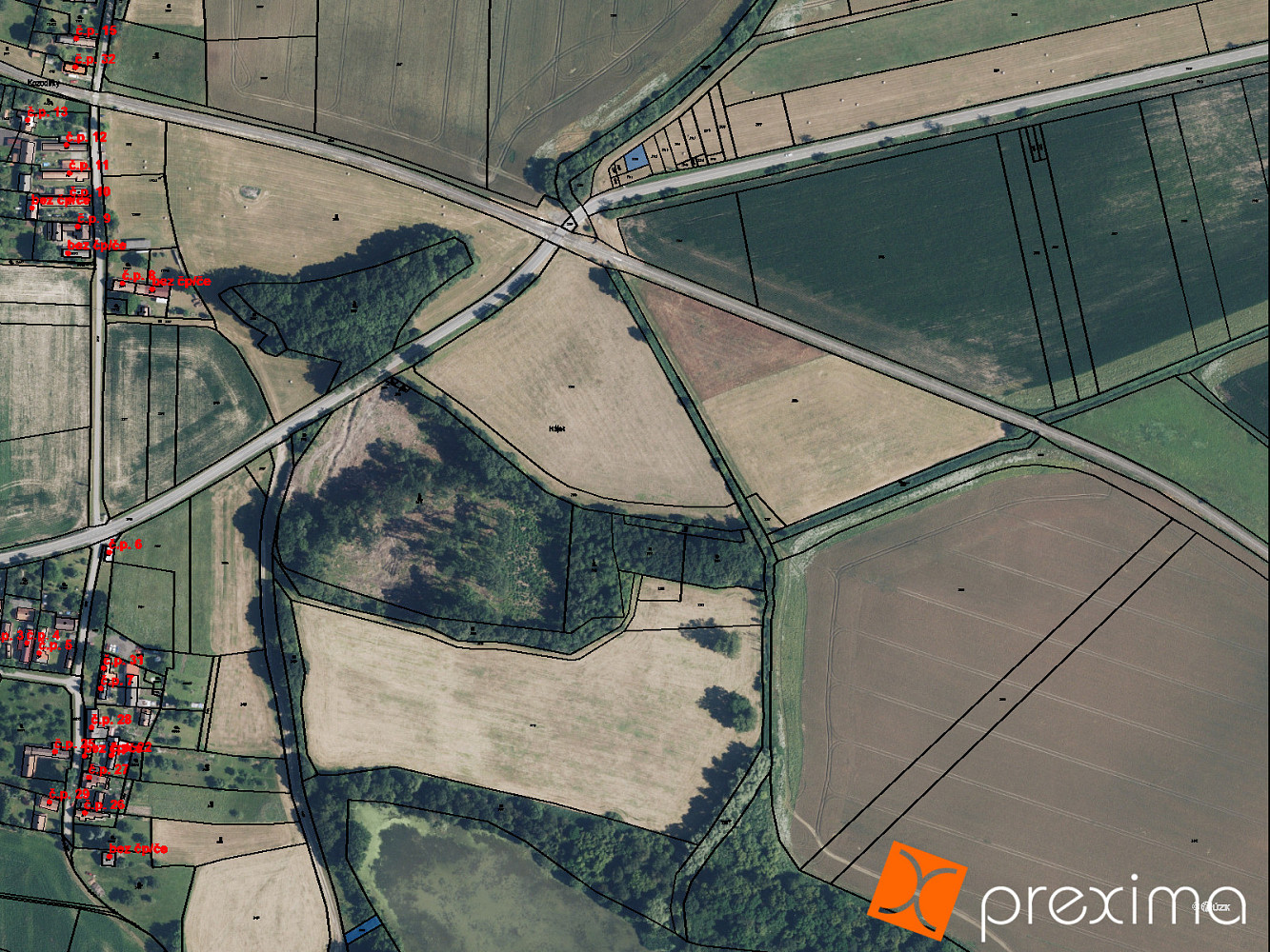 Prodej pole 197 m²