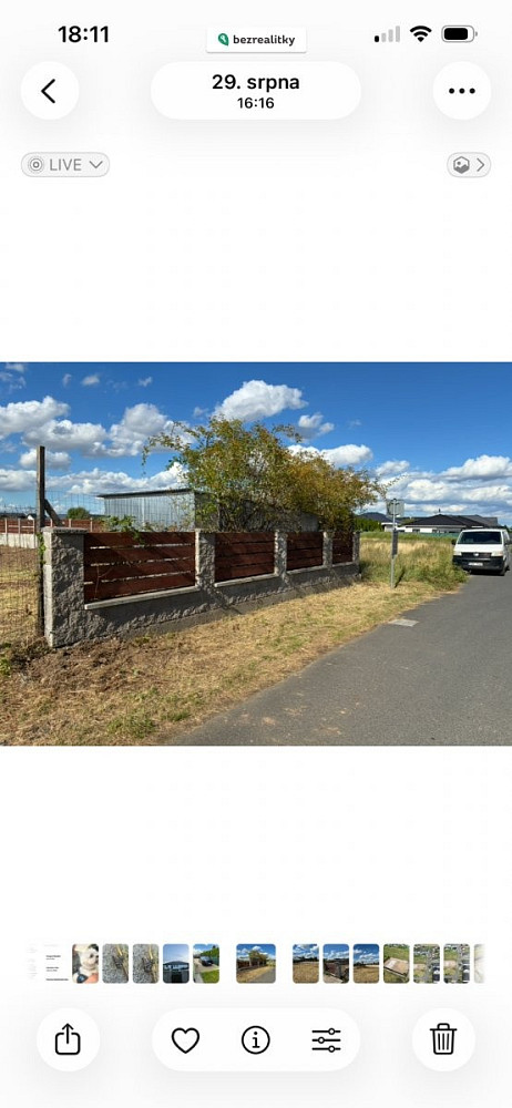 Prodej stavebního pozemku 867 m²
