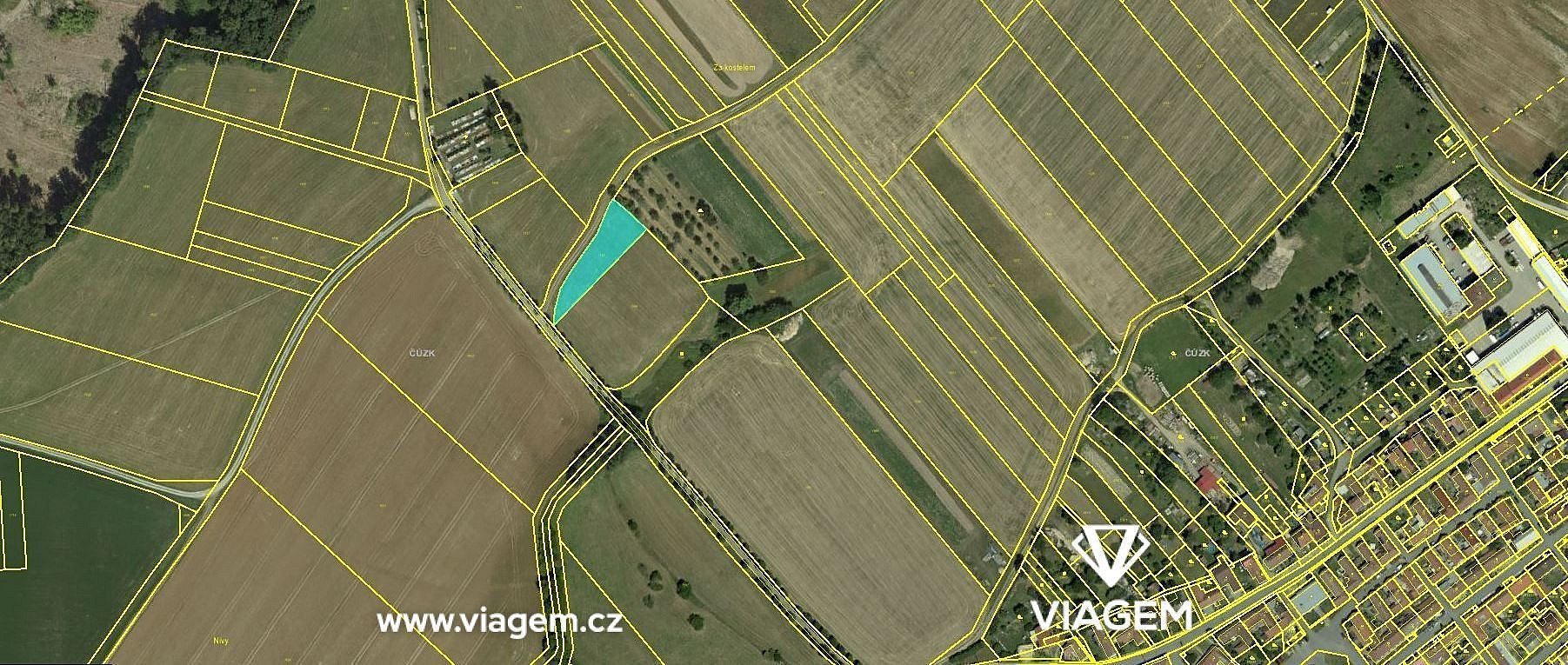Pole 1 492 m², Podíl 67 % o výměře 995 m² – pohled 2