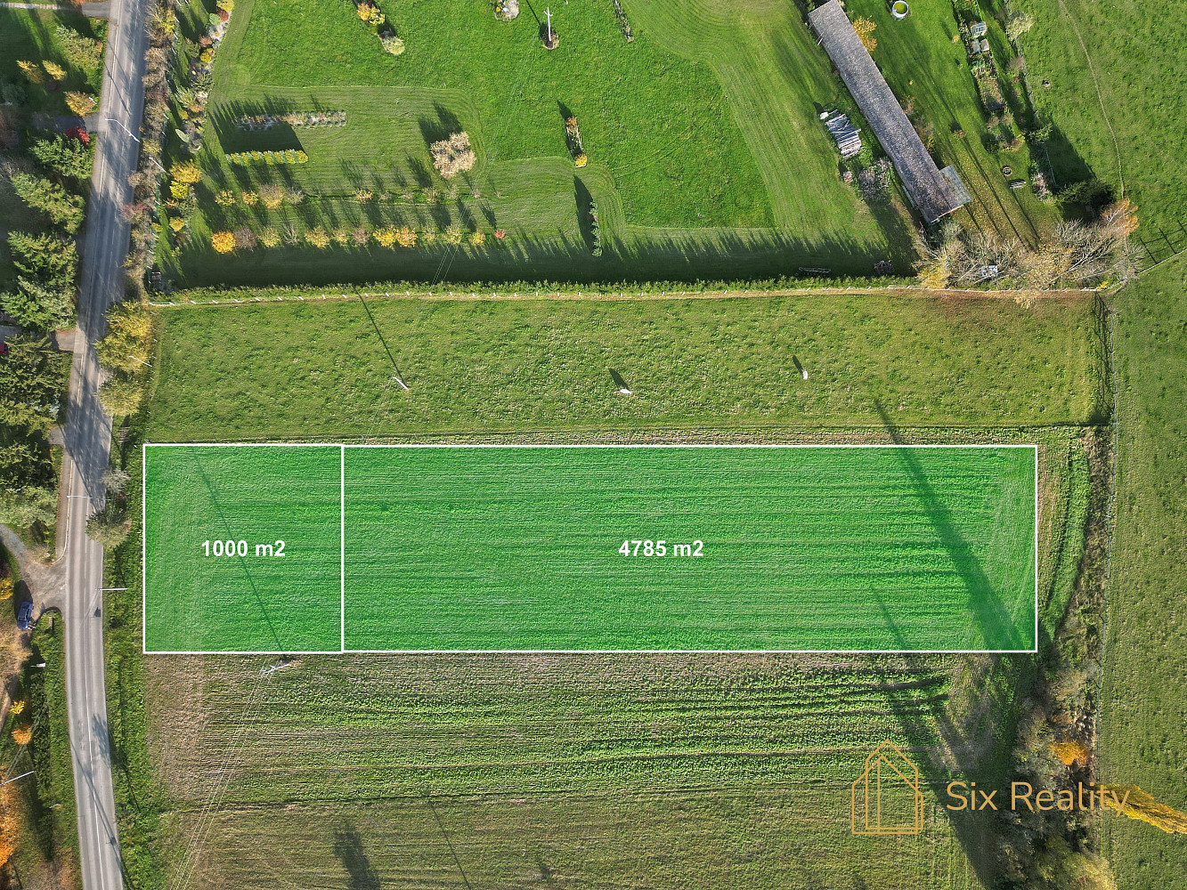 Prodej stavebního pozemku 1 000 m²