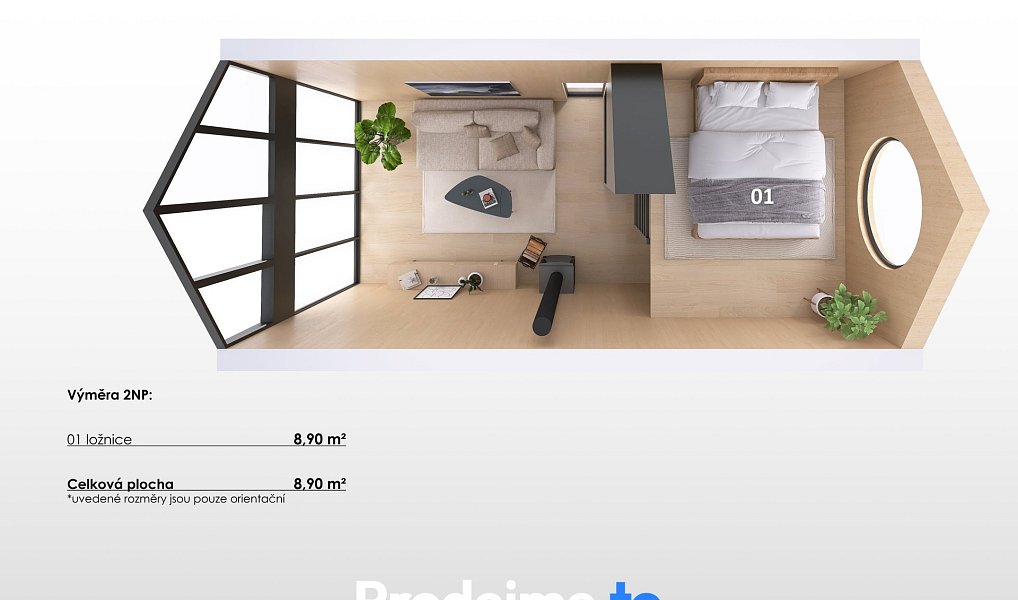 Prodej chaty/chalupy 34 m² s pozemkem 737 m², Dobšice – náhled fotky 12