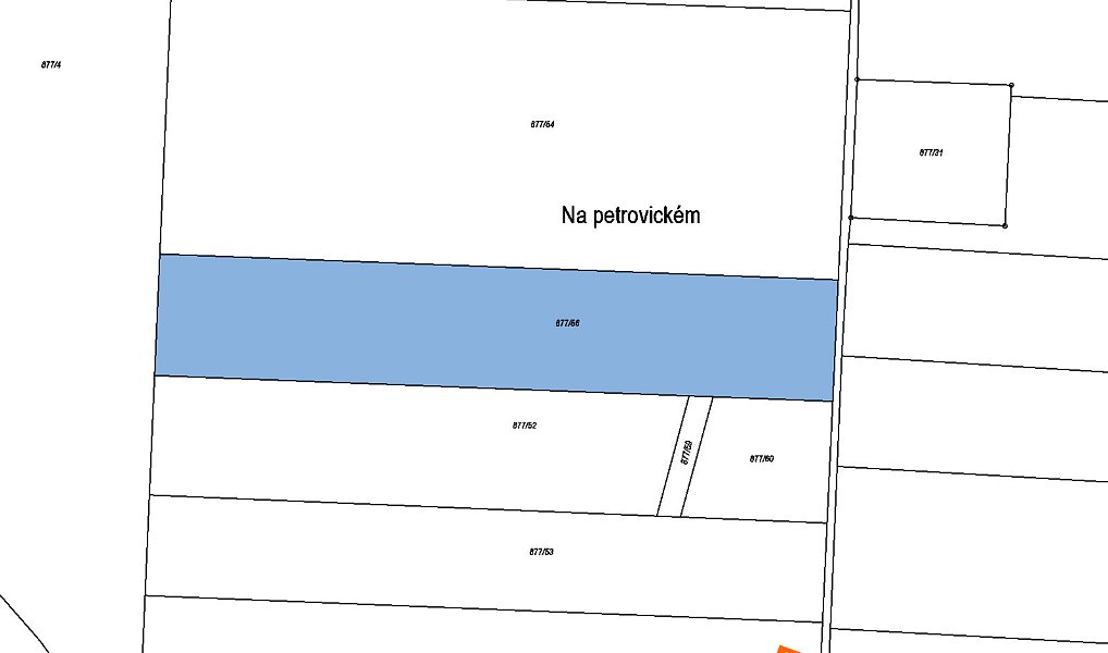Prodej komerčního pozemku 2 543 m², Bystřice – náhled fotky 3