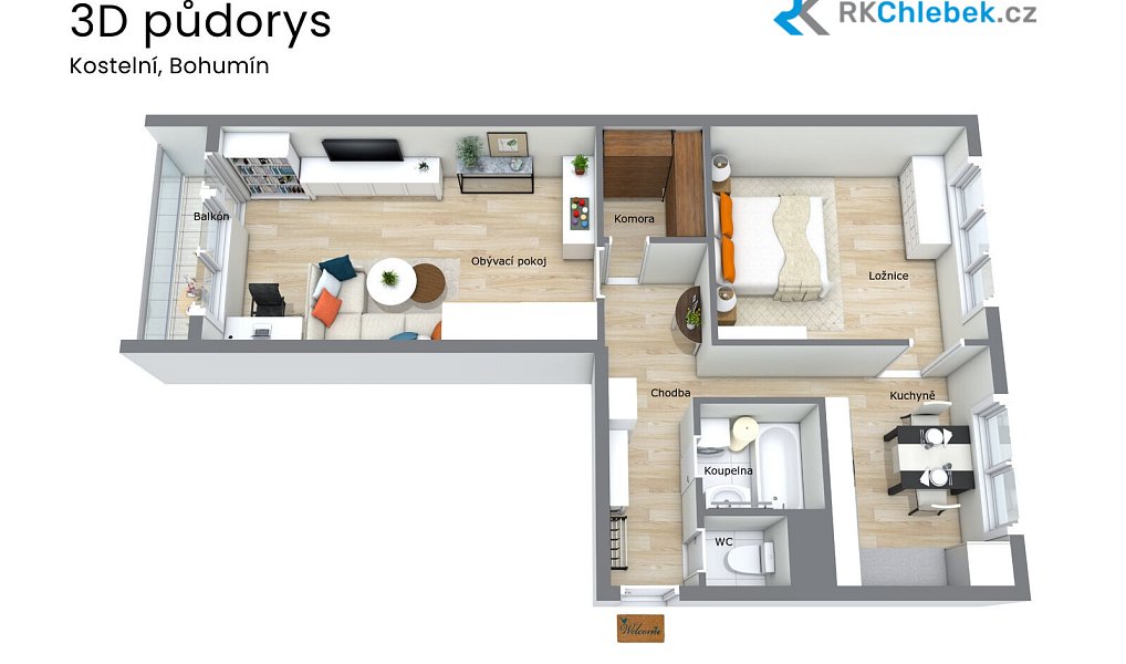 Prodej bytu 2+1 58 m², Bohumín – náhled fotky 18