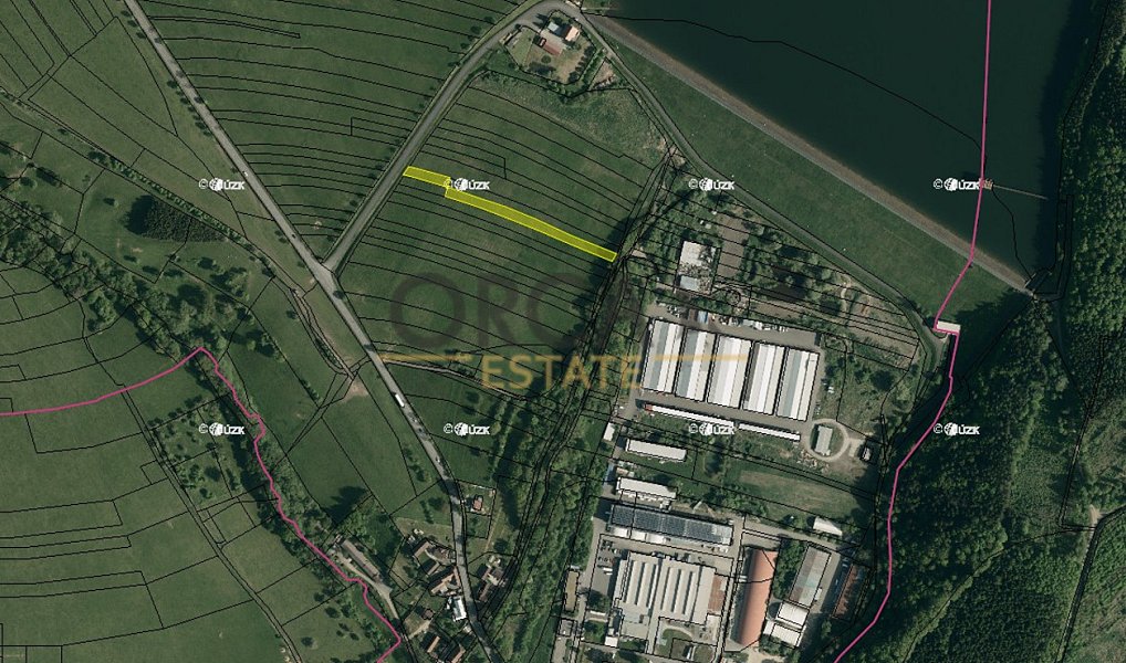 Prodej pole 2 279 m², Hrobice – náhled fotky 2