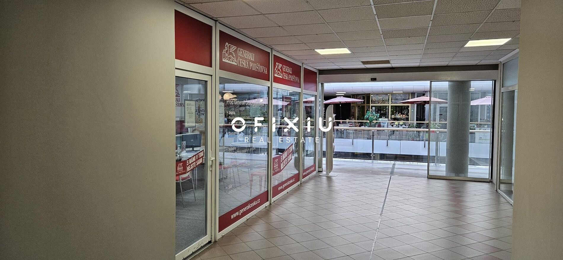 Pronájem obchodních prostor 92 m²