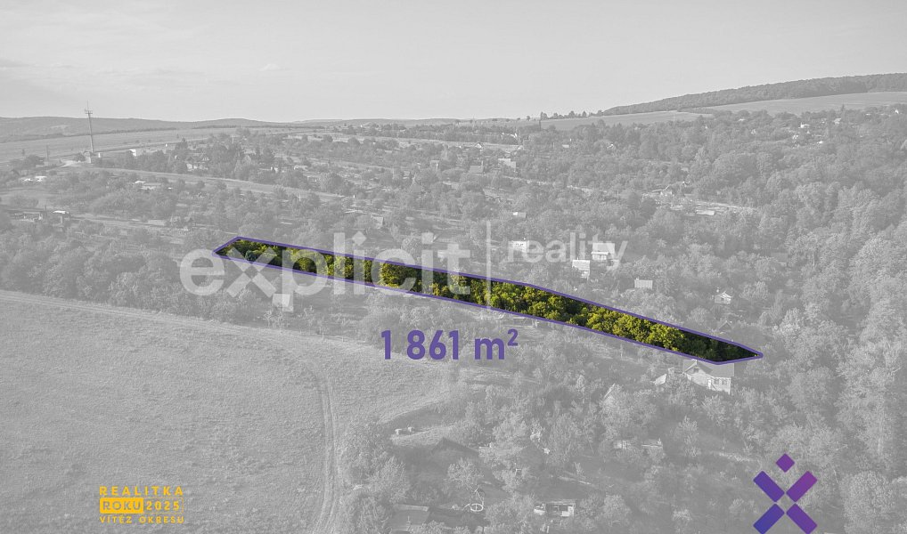 Prodej zahrady 1 861 m², Uherský Brod – náhled fotky 9
