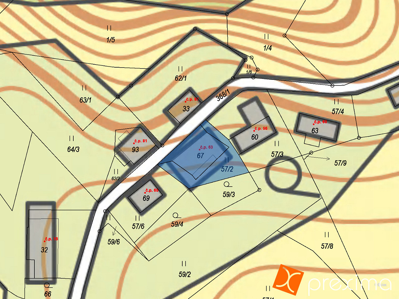 Prodej pozemku 320 m² – fotografie 3